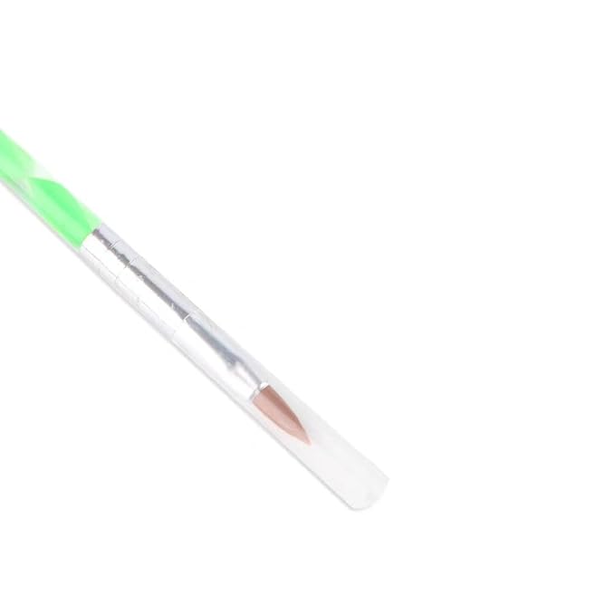 5pcs Nail Art Brushes Set, Nail Art Design Pen Painting Tools with Nail Extension Gel Brush, Nail Polish Brush, Builder Nail Gel Brush, Dotting needle,Adhesive drill pen (Color)