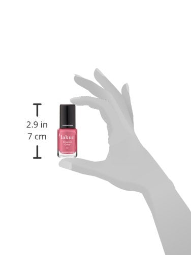 LONDONTOWN lakur Nail Polish - Chip-Resistant, Non-Toxic, Conditions & Hydrates Nails | Shimmery Hot Pink, Fruit-Tella, .40 fl oz