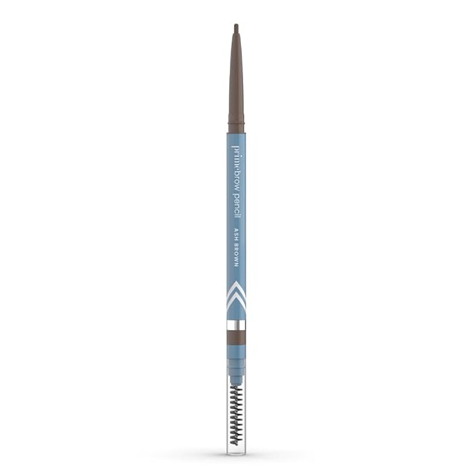 PrimeBrow Pencil for Mature Women – Ultra-Precise Tip for Natural, Hair-Like Strokes – Smudge-Proof & Long-Lasting Wear – Great for Thinning, Sparse, or Graying Brows (Ash Brown)