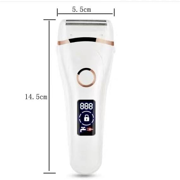 Legs Shaver, Womens Facial Hair Shaver with LED Lights, Can Painlessly Remove Body Hair