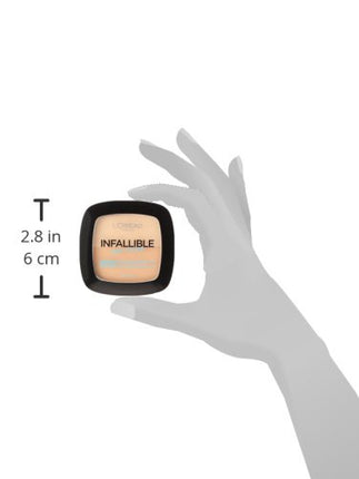 L'Oréal Paris Infallible Pro Glow Pressed Powder, Sand Beige, 0.31 oz.