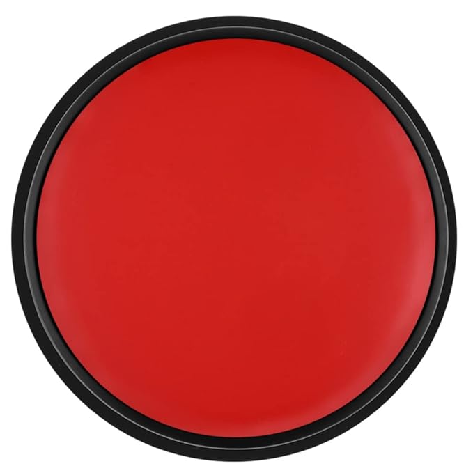 CCbeauty Red Face Paint Stick, Face Painting Kit, Full Coverage SFX Makeup Foundation, Professional Non-Toxic Body Paint for Halloween Costume Party, For Clown, Devil, Demon, Spider Makeup