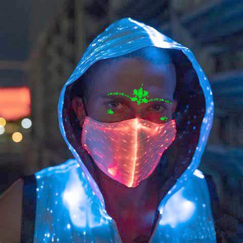 6Sets Noctilucent Face Gems Blacklight Body Stickers Glow in The Dark Lumino Face Jewels Fluorescent face Tattoo Crystals Rhinestone Sticker Body Jewelry Party Accessories for Halloween