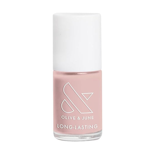 Olive & June Long Lasting Nail Polish | Plump Gel-Like Finish No Lamp Needed | Lasts up to 10 days | Salon-Quality Color at Home | 15-Free, Vegan & Cruelty-Free Chip-Resistant Shine | HZ | Dusty Rose
