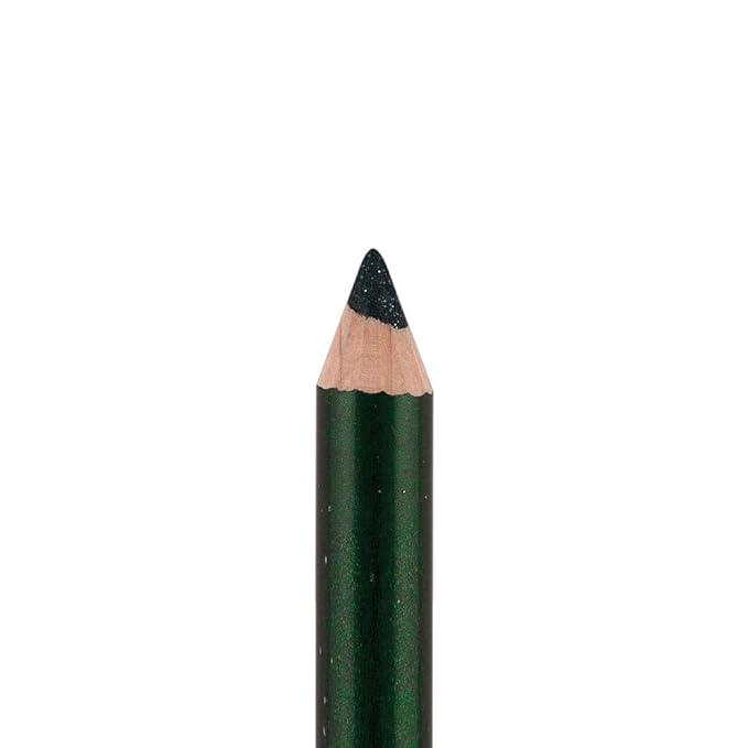 Palladio Glitter Eyeliner Pencil Longlasting Creamy Cosmetic Pencil Shimmer Eye Liner Buttery Smooth Tip Professional Makeup Glittery Pencil Sharpenable, Emerald Sparkle, 1 Count (GP05)