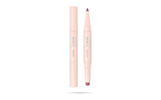 Pupa Milano Vamp! Creamy Duo, 008 Vintage Rose, 1 Pc - 2 in 1 Lipstick and Lip Pencil - Long Lasting - Lightweight - No-Transfer - Smooth Texture - Highly Pigmented