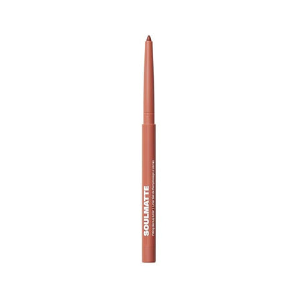 MORPHE Soulmatte Gel Lip Liner - Creamy Lip Pencil with a Matte Formula - Precision Contour Pencil with Sweet Almond & Tea Seed Oil for Long-Lasting Definition - Whipped (0.007 oz)