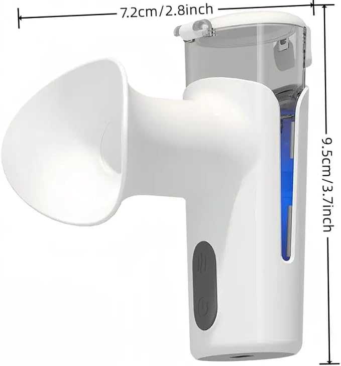 Heated Eye Mist Sprayer – Portable Eye Steamer for Dry Eye Relief Warm Compress Eye Device – Rechargeable Eye Moisturizer for Tired Eyes and Eyelid Care