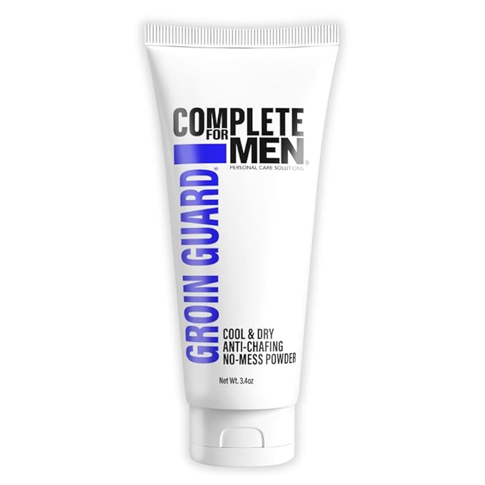 Groin Guard Anti Chafing Cream: Talc Free, Aluminum Free, Natural Odor Control Cream for Men, Non Greasy, Cool & Dry, Friction Defense, Chafe Protect for Private Parts