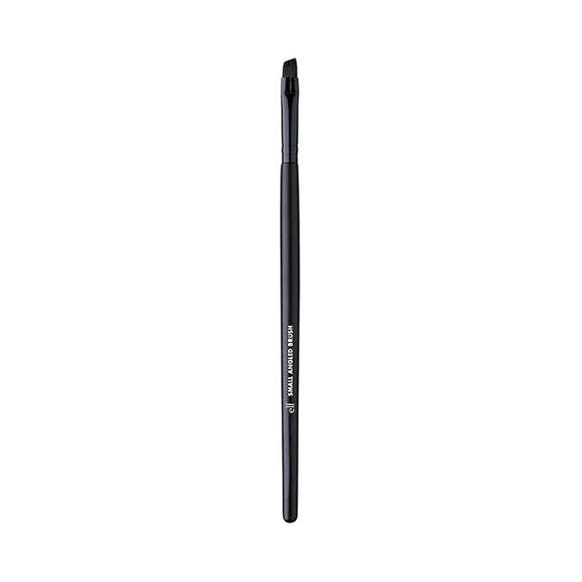 e.l.f. Small Angled Brush, Creates Even, Thin & Straight Lines, Great For Applying Lip Color, Eyebrow Color & Eyeliner, Vegan & Cruelty-Free