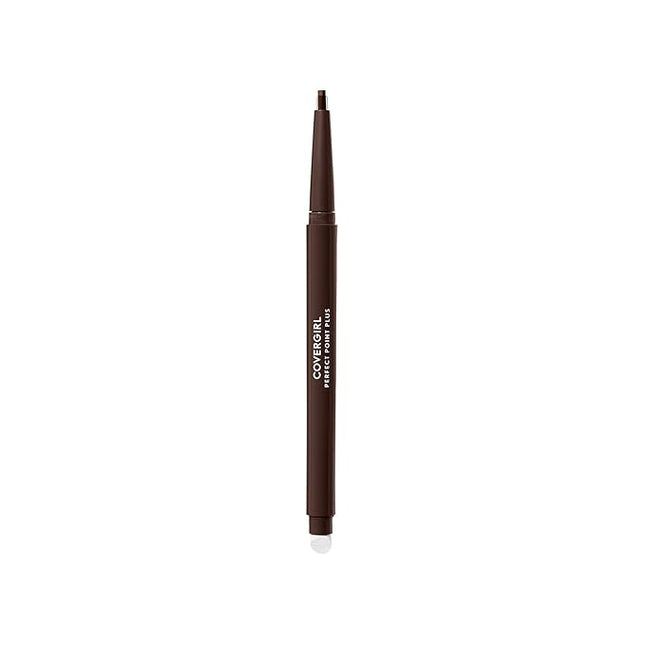 CoverGirl Perfect Point Plus Eyeliner Pencil, Espresso, Long-Lasting, Versatile Brown Eyeliner, Soft Smudging Tip, No Sharpening Needed, Pack of 1