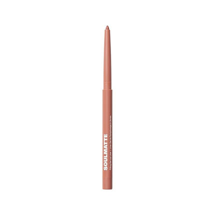 MORPHE Soulmatte Gel Lip Liner - Creamy Lip Pencil with a Matte Formula - Precision Contour Pencil with Sweet Almond & Tea Seed Oil for Long-Lasting Definition - Quick Crush (0.007 oz)