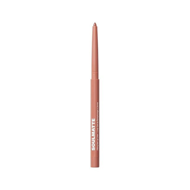 MORPHE Soulmatte Gel Lip Liner - Creamy Lip Pencil with a Matte Formula - Precision Contour Pencil with Sweet Almond & Tea Seed Oil for Long-Lasting Definition - Quick Crush (0.007 oz)