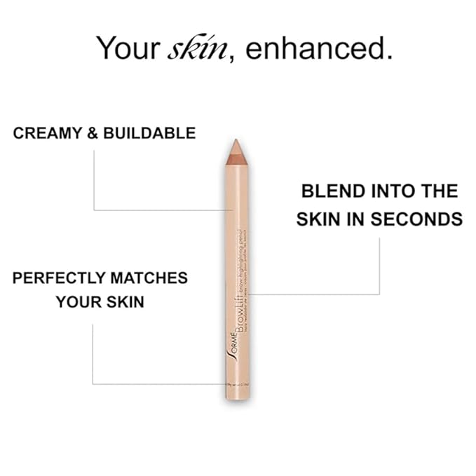 Sorme Cosmetics PRO Eye Brightener Pencil, Easy to Apply, Fine-Tipped Pencil for a Lifted Effect, Look Wide Awake & Youthful, Inner Eye Highlighter, Fake Awake Eye Highlight