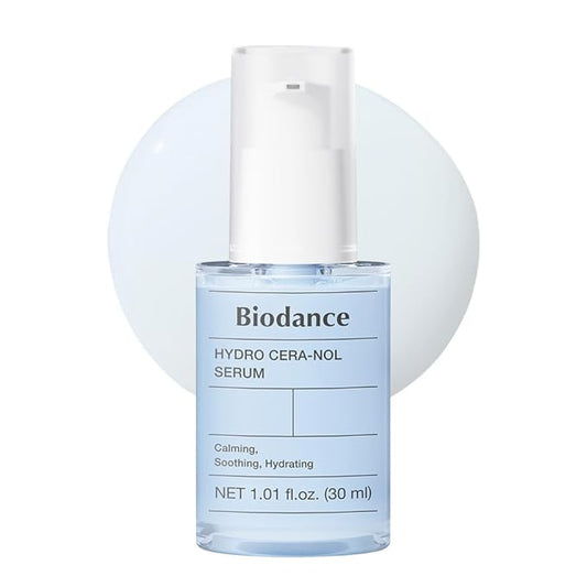 BIODANCE Hydro Cera-Nol Serum, Hydrating, Quick Soothing Effect, Redness Reducing, Hydration Boost Serum for Sensitive Skin, Korean Skincare | 1.01 fl.oz x 1 ea
