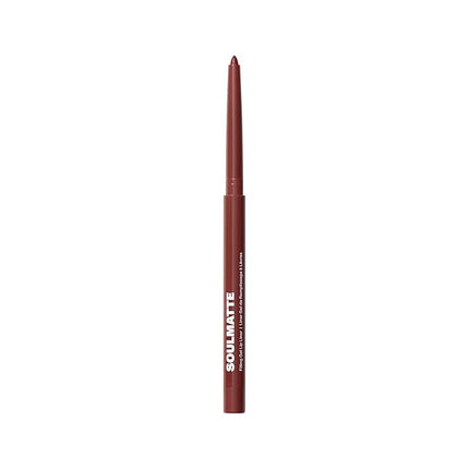 MORPHE Soulmatte Gel Lip Liner - Creamy Lip Pencil with a Matte Formula - Precision Contour Pencil with Sweet Almond & Tea Seed Oil for Long-Lasting Definition - Other Half (0.007 oz)