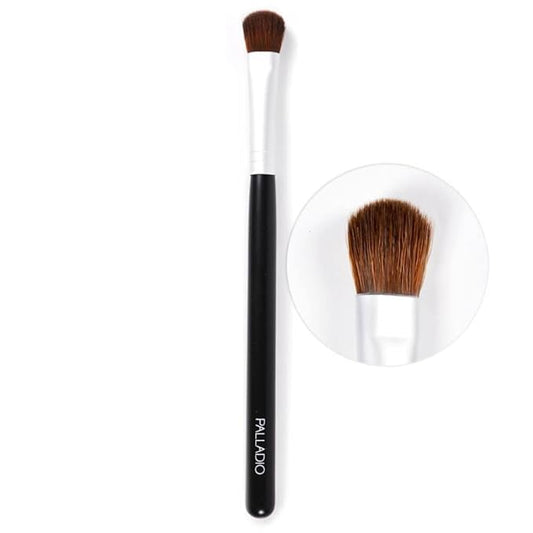 Palladio Shadow Blending Makeup Brush, Wide Brush Head, Flawless Blending, Smooth Finish, Synthetic Natural Bristles, Soft Feel, Comfortable Grip, Professional Application