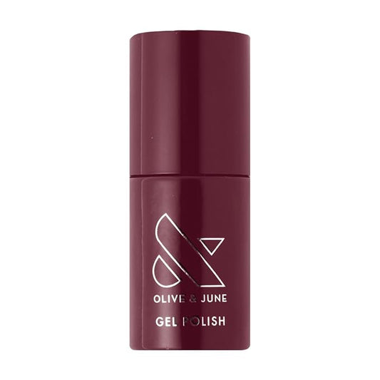 Olive & June Gel Polish | UV LED Nail Lamp Needed | Long Lasting Formula | Up to 21 Days of Wear | Damage-Free Removal | Salon-Quality Manicure, Pedicure at Home | Obsessed | Dark Ruby