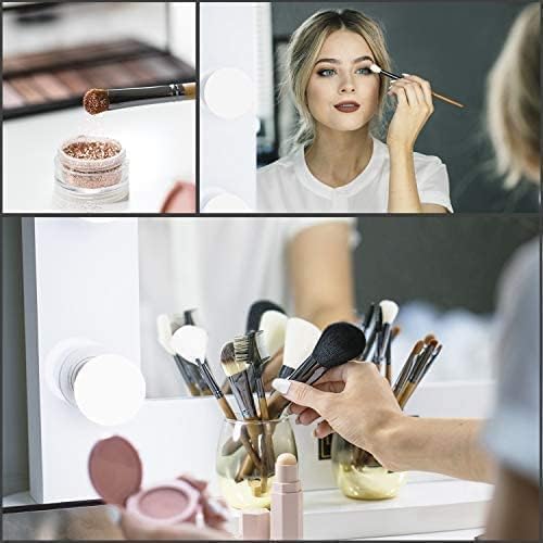 Makeup Brush Set, 15pcs Unique Walnut Makeup Brushes with Vegan Leather Bag, Professional No Shed Tan Makeup Brushes