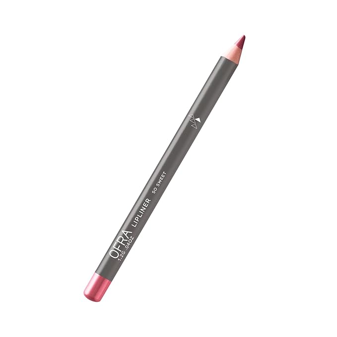Ofra Lipliner Pencil - So Sweet | High-Pigment Lipliner for Defining & Shaping Lips | Long-Lasting Wear Lipliners | Glide-On Formula for All-Day Perfection | 0.04oz