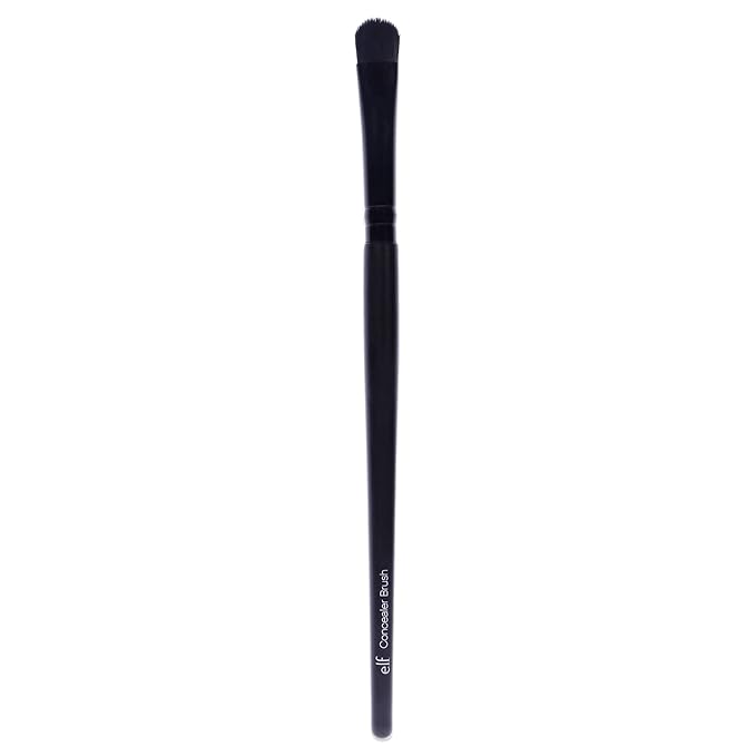 e.l.f. Cosmetics Concealer Brush, Flat Synthetic Brush is Ideal for Concealing Small Imperfections (Pack of 2)