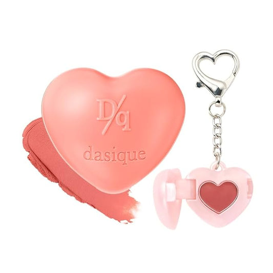 Dasique Souffle Color Pot Special Set #02 Pomelo Pudding - Makeup Blush, Buildable Silky-Smooth Texture, Built-In Mini Brush, Multi-Use For Cheek and Lip