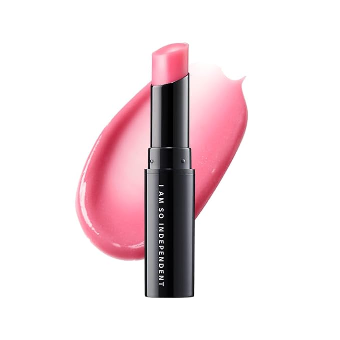 ISOI Bulgarian Rose Lip Treatment Balm (Baby Pink), Tinted Balm for Dry Lips, Korean Skincare (0.18 oz, 5g)