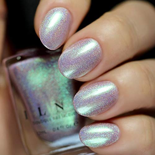 ILNP Talk It Up - Dusky Pink Holographic Shimmer Nail Polish
