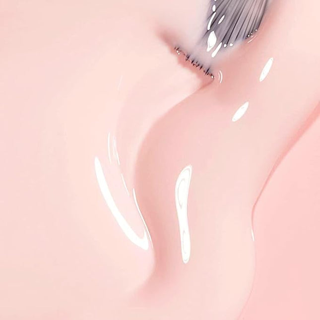 RARJSM Nude Pink Gel Nail Polish, Bubble Gel Polish Bare Collection Soak Off UV LED Nail GelPolish Nail Art Starter Manicure Salon DIY at Home 15ML