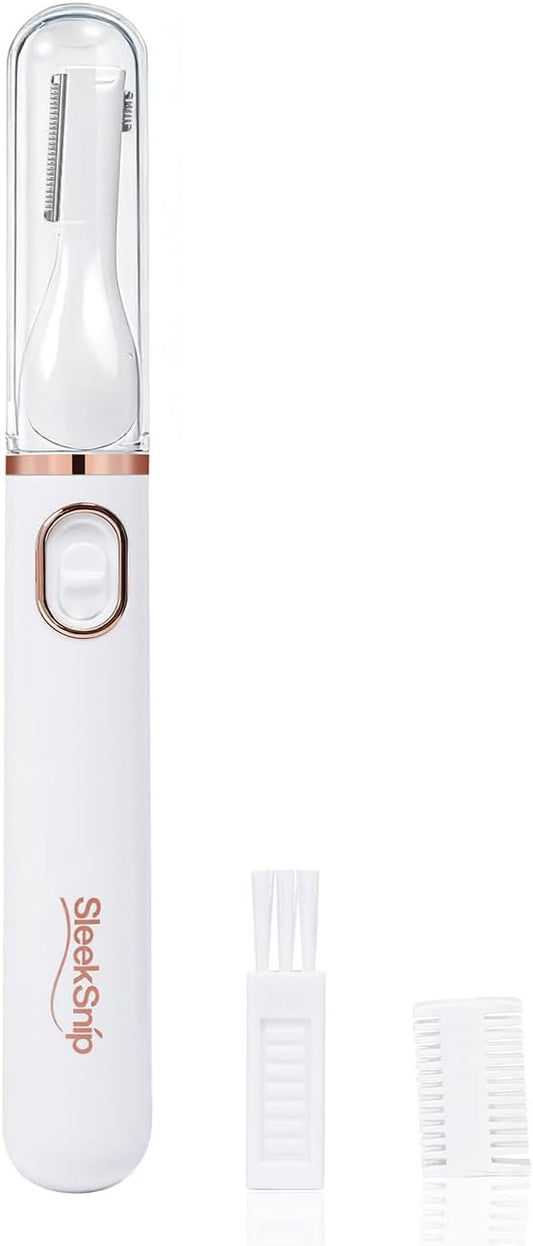 2025 Eyebrow Trimmer Facial Shaver for Women - Painless Facial Hair Remover, Mini Personal Grooming Tool with Combs