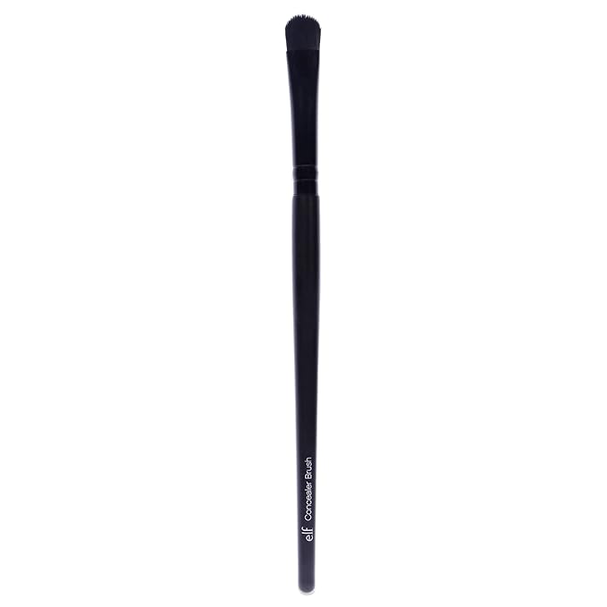 e.l.f. Cosmetics Concealer Brush, Flat Synthetic Brush is Ideal for Concealing Small Imperfections (Pack of 2)