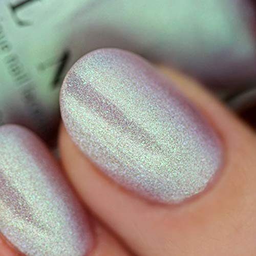 ILNP Talk It Up - Dusky Pink Holographic Shimmer Nail Polish