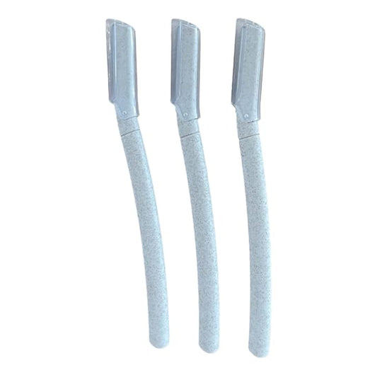 Wildpier Beauty Dermaplaning Tool Razors, Facial Hair Removal for Women, Plant Based Hair Trimmer Shaver for Face, Eyebrows, Chin, Jawline, Underarms, Bikini