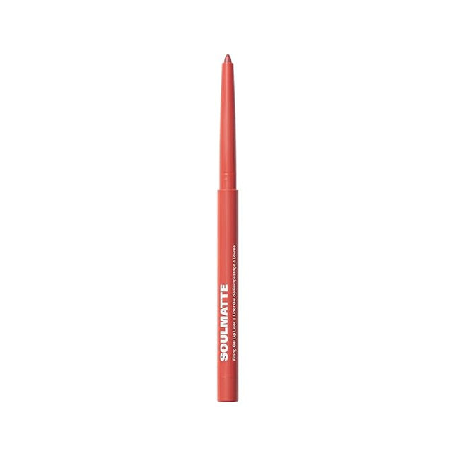 MORPHE Soulmatte Gel Lip Liner - Creamy Lip Pencil with a Matte Formula - Precision Contour Pencil with Sweet Almond & Tea Seed Oil for Long-Lasting Definition - Dearest (0.007 oz)