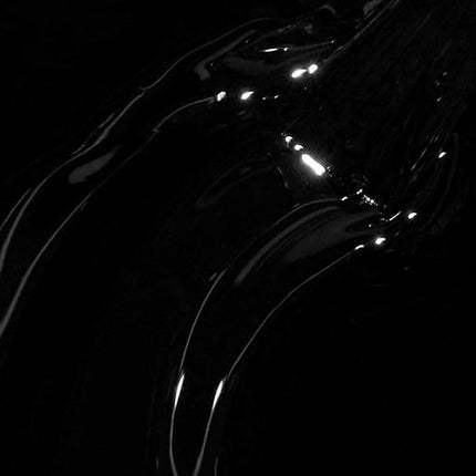 RARJSM Gel Polish, 15ML Pure Black Gel Nail Polish Soak Off UV LED Nail GelPolish High Gloss Long Lasting Nail Art Manicure Salon DIY at Home
