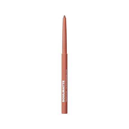 MORPHE Soulmatte Gel Lip Liner - Creamy Lip Pencil with a Matte Formula - Precision Contour Pencil with Sweet Almond & Tea Seed Oil for Long-Lasting Definition - Honey (0.007 oz)