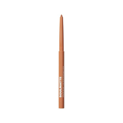 MORPHE Soulmatte Gel Lip Liner - Creamy Lip Pencil with a Matte Formula - Precision Contour Pencil with Sweet Almond & Tea Seed Oil for Long-Lasting Definition - My Boo (0.007 oz)