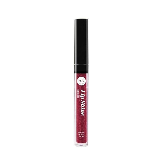 Nicka K Lipshine "Too Hot'' A61, Cosmetics, vibrant colors, bright colors, shining lips, lip shine, long lasting,