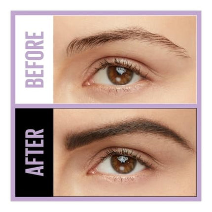 Maybelline Express Brow Ultra Slim Eyebrow Makeup, Brow Pencil with Precision Tip and Spoolie for Defined Eyebrows, Taupe (Packaging May Vary)