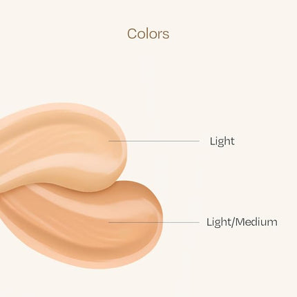 IPKN Moist & Firm BB Cream Light/Medium 40ml(1.35 fl.oz.) | Moisturizing, Buildable Coverage, Lightweight Foundation for All Skin Types, Flawless Natural Finish