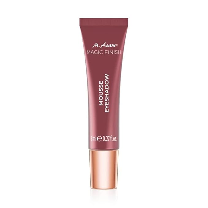 M. Asam MAGIC FINISH Mousse Eyeshadow Love-Note - Eye shadow with rosé finish, intense color with 10 hours hold & no smudging, make-up with hyaluronic acid, caffeine & glycerin, 0.27 Fl Oz