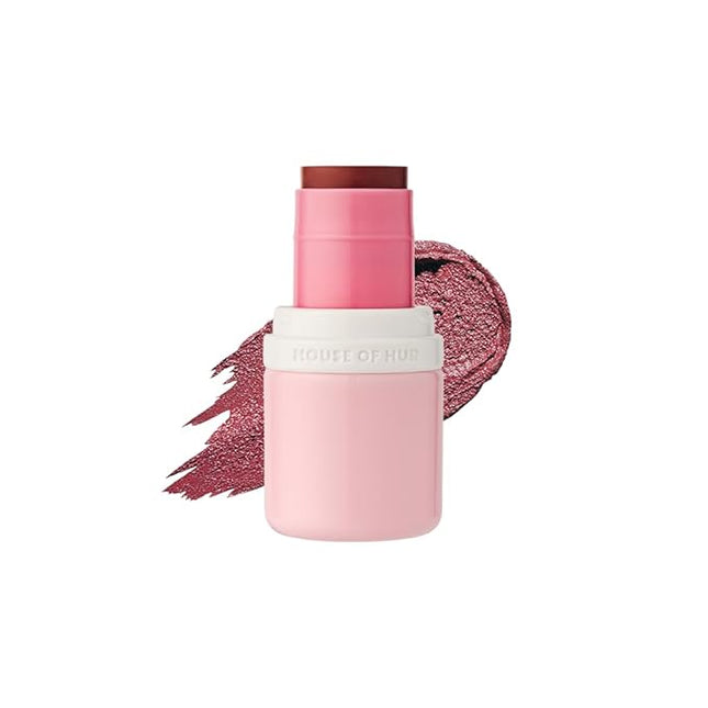House of Hur Every Cheek Blush | Hydrating Moisture Blush Stick | Super Food Extracts | 0.23 Oz (5 Colors) (Evening Whisper)