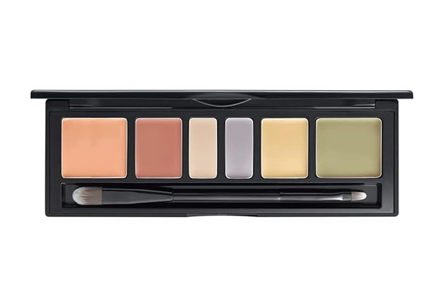 [JUNGSAEMMOOL OFFICIAL] Artist Concealer Palette (Blend) | Makeup Artist Brand | Color Corrector | Blemish Redness Dark Circles Cover Up | Brush Included
