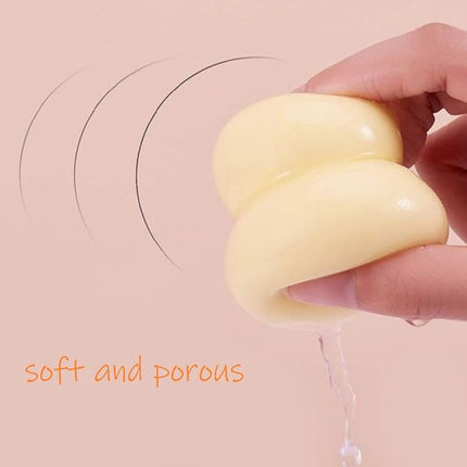 45pcs Makeup Sponge Blender Set - 39 Pcs Latex-Free Vegan Sponges with 6 Pcs Makeup Blender Holder, Beauty Cosmetic Foundation Blending Powder Puff for Liquid Powers BB Cream (Style 2)