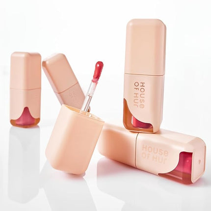 House of Hur Glowy Ampoule Tint with Honey & Vitamins | Hydrating & Vibrant Lip Color (4 Colors) (Ginger)