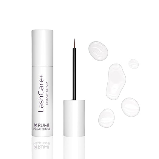 LashCare+ Eyelash Enhancing Serum For Older Women - Longer, Thicker Lashes in 12 Weeks - For Sensitive Eyes, Natural Growth - Enhancement, Conditioner for Longer-Looking Lashes (1mL (1 Month Supply))