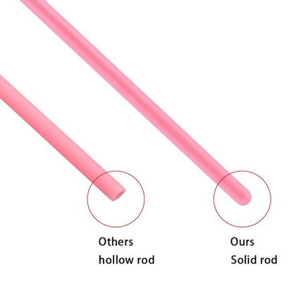 G2PLUS 200PCS Lip Gloss Applicators, Disposable Lip Brushes, Lipstick Gloss Wands Applicator Perfect Makeup Tool Kits (Pink)