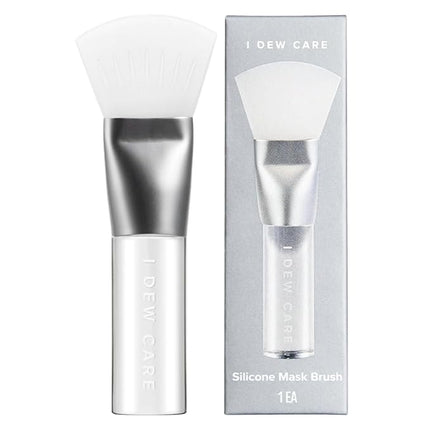 I DEW CARE Soft Facial Tool - Silicone Face Mask Brush | Wash Off, Lotion Applicator, Professional Skin Care Jelly Spatula, Cruelty-free, Hygienic, Compact Size, Clay Mud Peel Off Mask