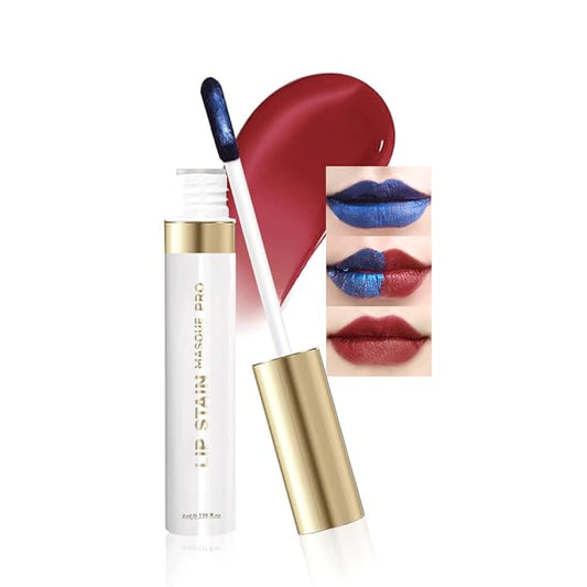 ‌Lip Liner - Peel Off Lip Stain | Long Lasting Matte Lip Tattoo | Transfer Proof, Hydrating Formula with Hyaluronic Acid & Vitamin E | Vegan & Cruelty-Free | for All Skin Types(7#‌RM Violet‌)