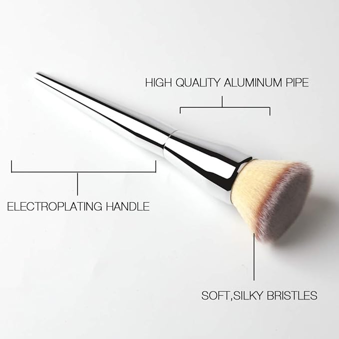 Flat Top Foundation Brush,Daubigny Large Powder Brush Premium Durable Kabuki Makeup Brush Perfect For Blending Liquid,Cream and Flawless Powder,Buffing, Blending,Concealer